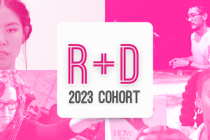 Announcing the 2023 RESEARCH + DEVELOPMENT Artist Cohort