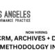 NOW HIRING: CRM, ARCHIVES + DIGITAL METHODOLOGY INTERN