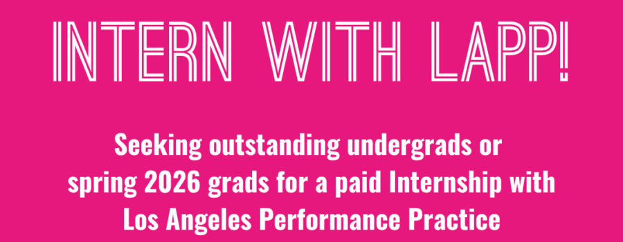 Now Hiring: LAPP Seeks Field Initiatives Intern